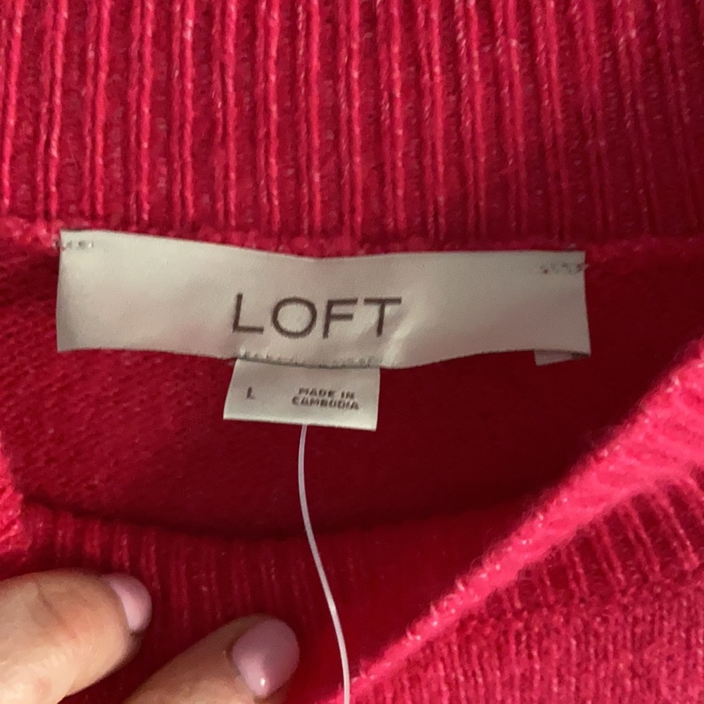 Loft Tie Front Sweater - Picture 4 of 7